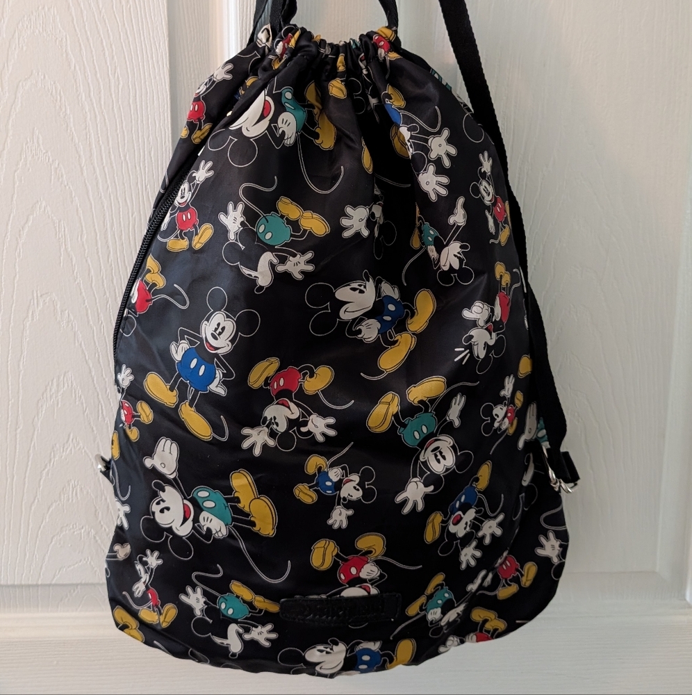 Disneyland Resort Women's Mickey Mouse Drawstring Backpack - Black - Picture 2 of 4